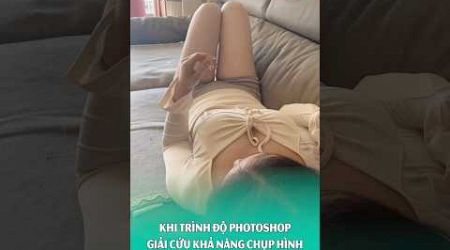 Trình độ photoshop giải cứu khả năng chụp hình | TB TREND #shorts #tingiaitri #giatri