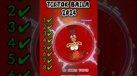 SI TE SABES EL TIKTOK BAILA! 2024│Nuevos Trends De TikTok│BAILANDO TIK TOK #2024 #tiktok