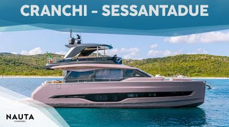 Cranchi Sessantadue FLY - Yacht tour esterni e cabine