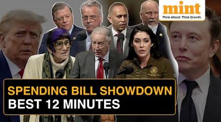 &#39;How Can Puppet-Master Musk Shut Down Govt!&#39;: Best Of House SHOWDOWN Over Trump-Backed Spending Bill