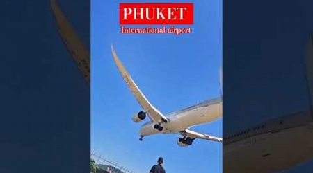 Phuket international airport #airplane #airport #landing #aviation #phuket