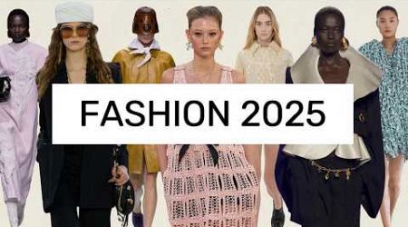 2025 FASHION TRENDS GUIDE (Part 1)