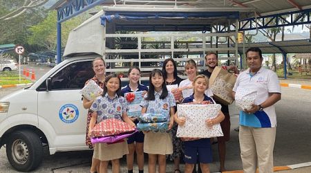 BISP’s Festive Tradition: Supporting Phuket’s Good Shepherd School