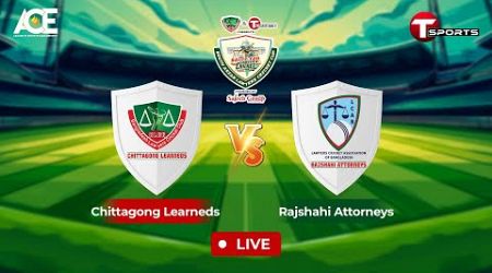 LIVE | Chittagong Learneds vs Rajshahi Attorneys | 3rd Match | T20 Cricket | T Sports