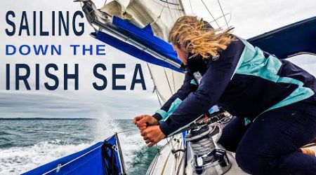 NO-GO - Change of Plan | Sailing 281 miles in Irish Sea - Sailing Florence Around Britain Ep.195