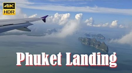 Landing at Phuket Airport, Thailand (HKT) | ลงจอดที่สนามบินภูเก็ตประเทศไทย | @Travl_Vibs