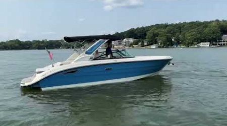 Sea Ray Boats 270 SDX Surf Mercury MerCruiser Bravo 4 Lake Hopatcong