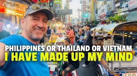 I left the Philippines! Is Thailand or Vietnam now the better home-base?