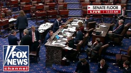 BREAKING: Senate passes spending bill, sending it to Biden&#39;s desk after brief shutdown