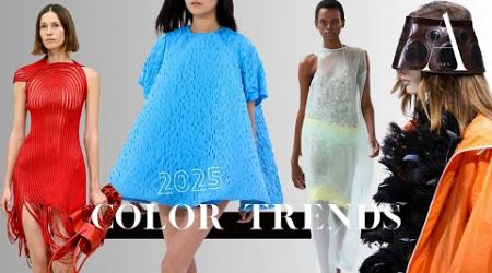 Spring/Summer 2025 Color Trends