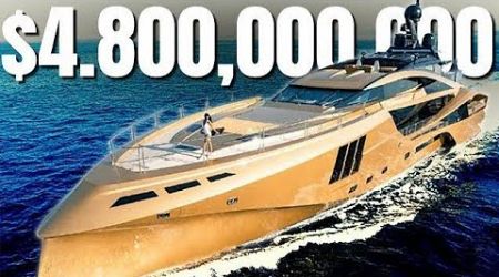 World’s Most Expensive Treasures: $4.8 Billion Yacht, $450M Da Vinci, &amp; More