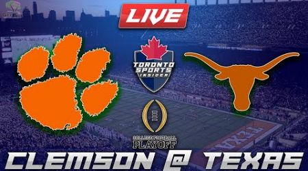 Clemson vs Texas LIVE Stream Game Audio | College Football Playoff LIVE Streamcast &amp; Chat