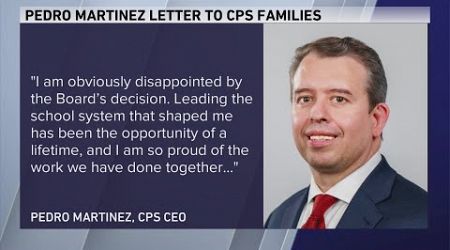 Reaction pouring in after Chicago Board of Education votes to fire CPS CEO Pedro Martinez