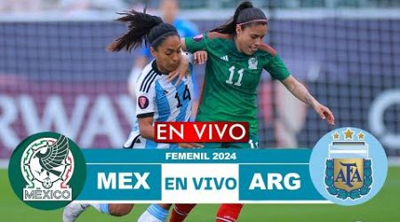 México vs Argentine en vivo - femenil 2024