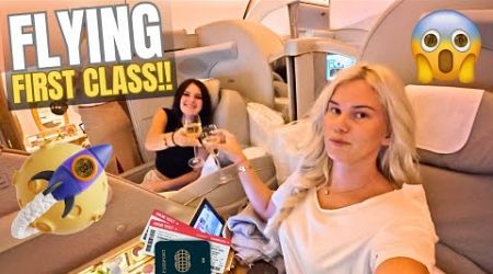 FLYING 1st CLASS EMIRATES THANKS TO BITCOIN!!