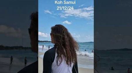 enjoy your holiday at koh samuiwarm welcomeสนุกสนานในวันหย#เกาะสมุย #วันนี้#หาดเฉวง#kohsamui #today