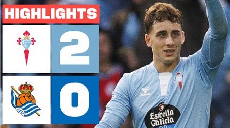 RC CELTA 2 - 0 REAL SOCIEDAD I RESUMEN LALIGA EA SPORTS