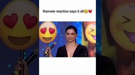 Ranveer Singh&#39;s reaction...#shorts #shortvideo #trending #viralvideo #entertainment #youtubeshorts