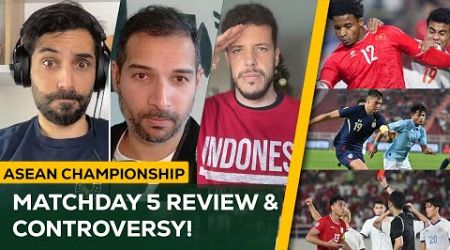 Indonesia CONTROVERSY vs Philippines | Singapore, Thailand &amp; Vietnam into SEMIS | ASEAN Championship