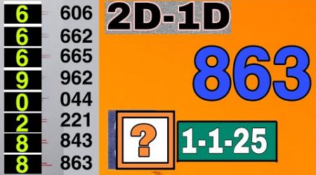 Thai lottery 3upset-2D-1-1-25