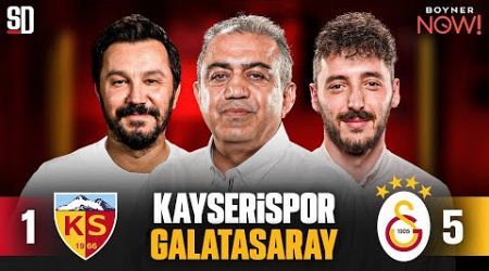 &quot;BÖYLE GİDERSE ZİRVEDE FARK DAHA DA AÇILIR&quot; | Kayserispor 1-5 Galatasaray, Yunus Akgün, Okan Buruk