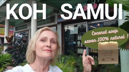 Savon à l&#39;huile de coco : immersion dans une boutique artisanale à Koh Samui