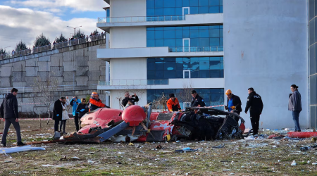 4 killed in helicopter crash at Turkish hospital