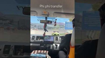 Phi Phi Islands Transfer #phiphi #phiphiislands #phuket #thailand