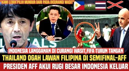 Thailand Tolak lawan Filipina di semifinal-AFF dan Suporter Asean Akui Rugi besar ❗