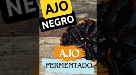 ¿AJO NEGRO? ¿BENEFICIOSO PARA LA SALUD?#shorts