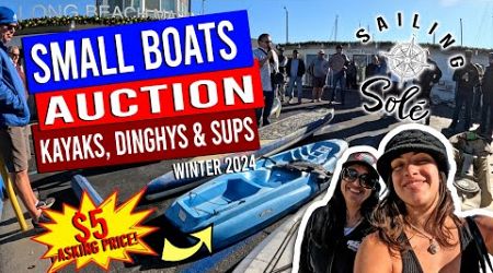 EP65 - 2024 SMALL BOATS AUCTION - Dinghy, SUP&#39;s, Kayaks