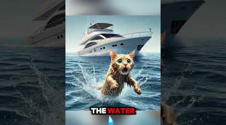 Whiskers the Captain Cat Takes Over a Yacht!