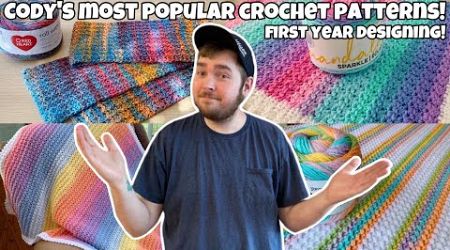 Cody&#39;s Most Popular Crochet Patterns! Beautiful Baby Blankets &amp; More! His First Year Crocheting!