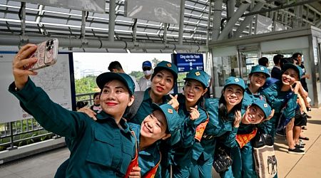 Vietnam's Ho Chi Minh City celebrates its first-ever metro line 