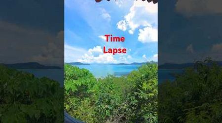 Time lapse at viewpoint in Phuket