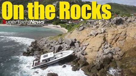 Superyacht Tender crashes onto Rocks | Sanlorenzo Yacht Destroyed by Fire | SY New Ep417