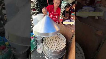 Thai Coconut Milk Custard in Bangkok #shorts #streetfood #food #short #indianfood #foods #short