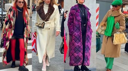 ITALIAN STREET STYLE WINTER 2025 | ELEGANCE, CHIC OUTFITS TRENDS | MILAN FASHION LOOKS