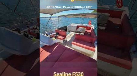 [Pre-owned yachts] Sealine F530 #usedyachts #yachtforsale