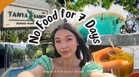 No food for 7 Days in Thailand | Day 1 of Koh Samui Detox