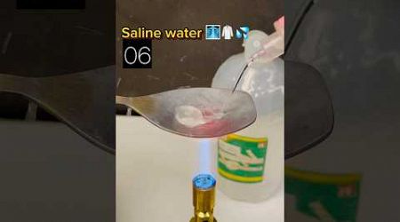 Salinee water 