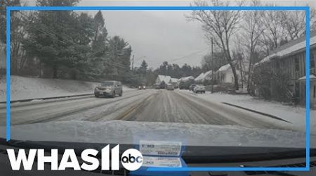 Christmas snow moves through Northeast impacting holiday travel