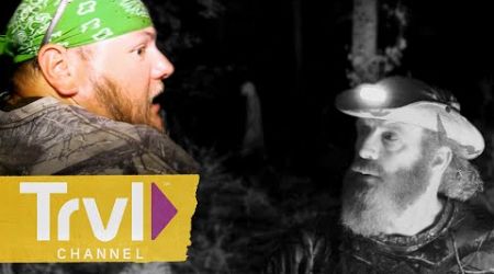 Who is the Man in the Black Cloak!? | Mountain Monsters | Travel Channel