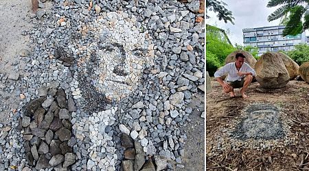 Stone by Stone: Justin Bateman’s Incredible Pebble Art