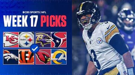 NFL Predictions and Best Bets For EVERY Week 17 Game [Chiefs at Steelers &amp; MORE]