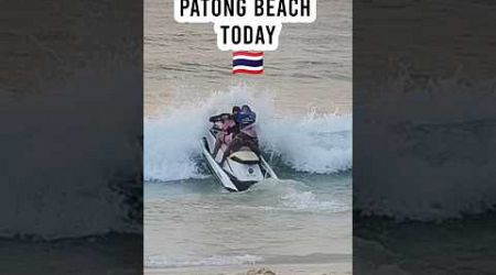 Patong Beach Phuket Vibes Today!#phuket #patongbeach #travel #thailand #beach #jetski #sunset #beach