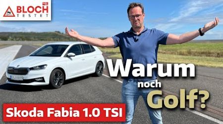 Skoda Fabia 1.0 TSI: Wozu eigentlich noch Golf? - Bloch testet | auto motor und sport