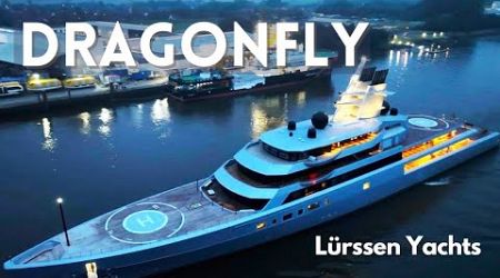 Unveiling DRAGONFLY The 142m Lürssen Superyacht of the Future!