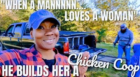 A Man Ain&#39;t Got No Business Not Building His Wife A Chicken Coop!!! | ESTABLISHING OUR HOMEstead