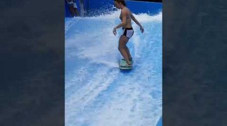 Xana Pro Flowboarder FlowRider Double Surf Machine - Columbia Pictures Aquaverse Pattaya Thailand